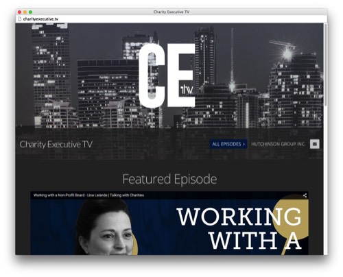 Charity Executive TV