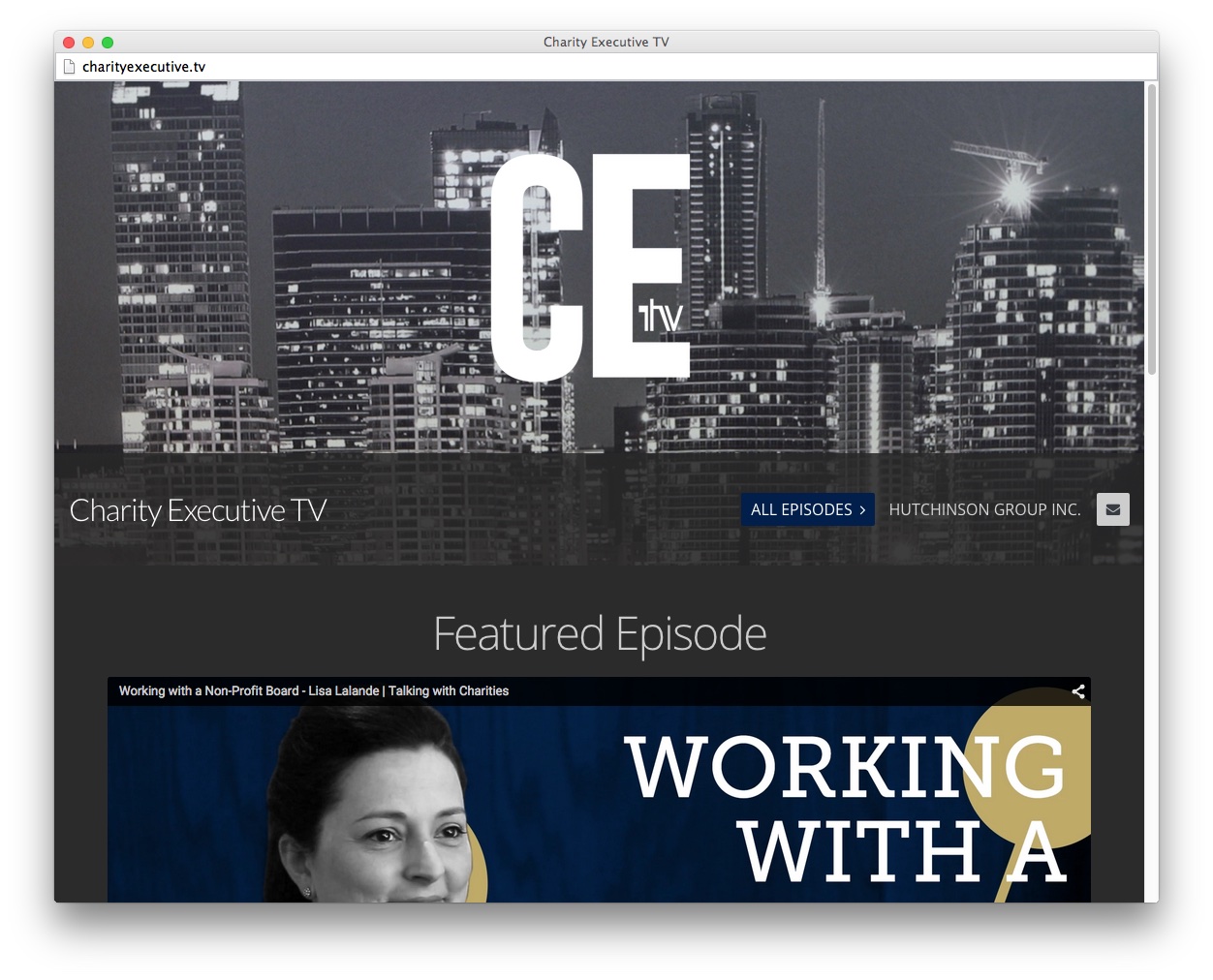 Charity Executive TV